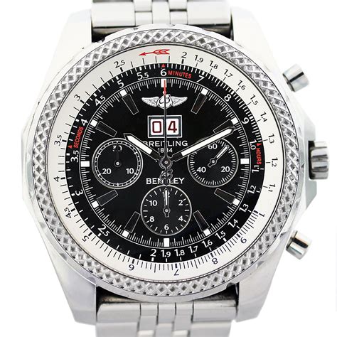 breitling for bentley mens stainless steel watch a44362|Breitling Bentley 6.75.